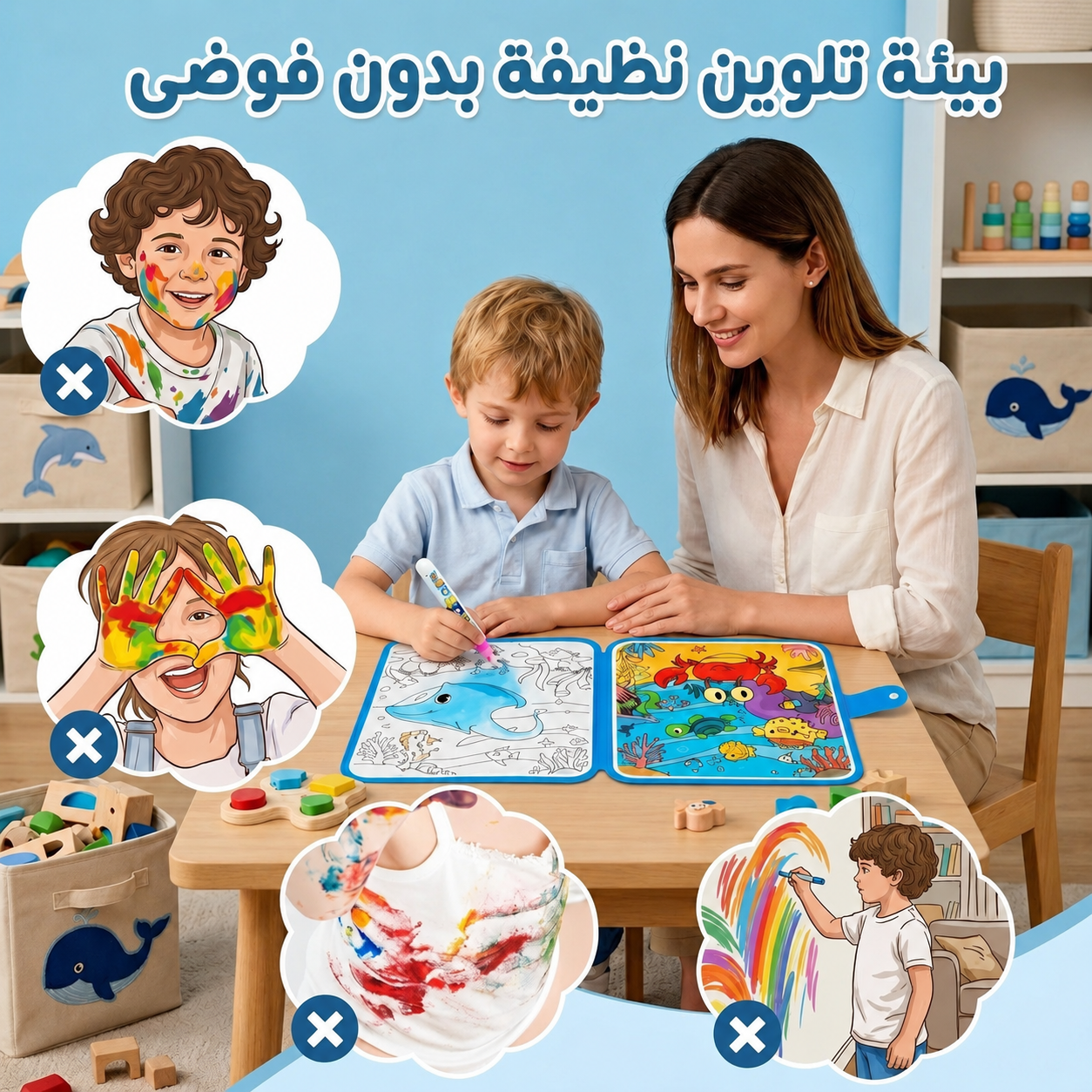 كتاب التلوين السحري بالماء WonderWater™